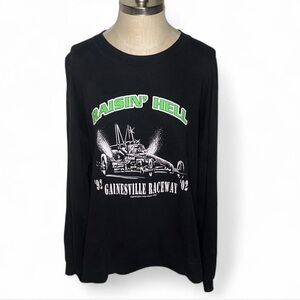 Brandy Melville John Galt Raisin’ Hell Gainesville Raceway Graphic Longsleeve